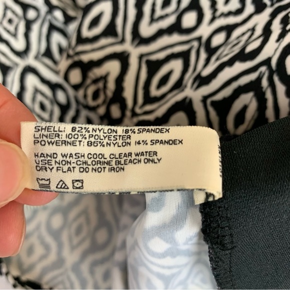 Jones New York Padded Tankini Bathing Suit- Sz 14 - Picture 7 of 13